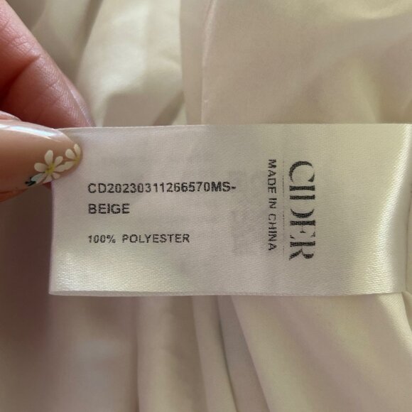 Floral Ruffle Mini Skirt With Tie Waist Cider Plus Size 4XL Coquette - Picture 7 of 7